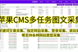 苹果CMS采集如何固定播放器？
