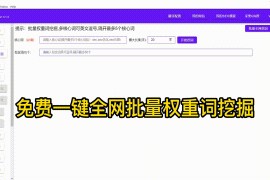 WordPress关键词分析挖掘插件