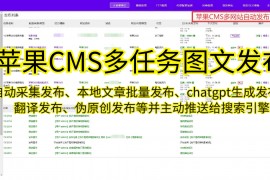 苹果CMS提取：制作你的专属网站